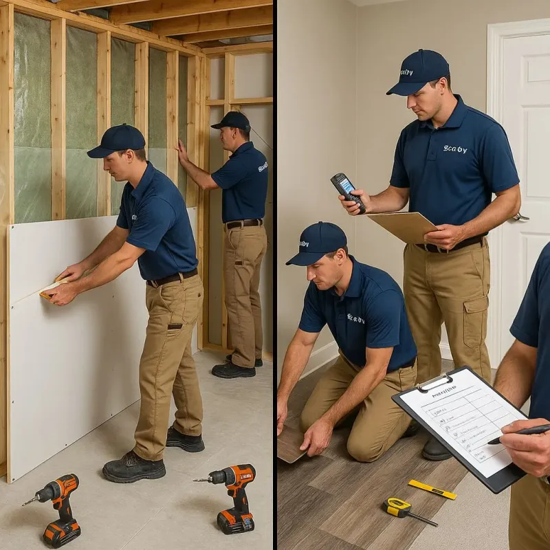 Repairs and Reconstruction process in Woodstock, GA