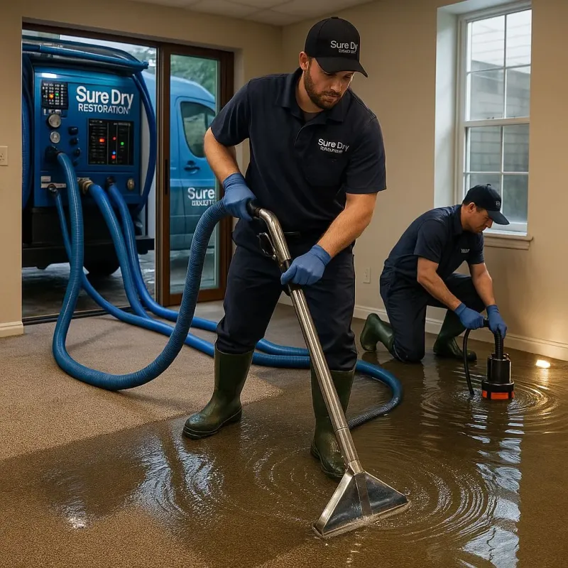 Water Extraction and Removal process in Woodstock, GA